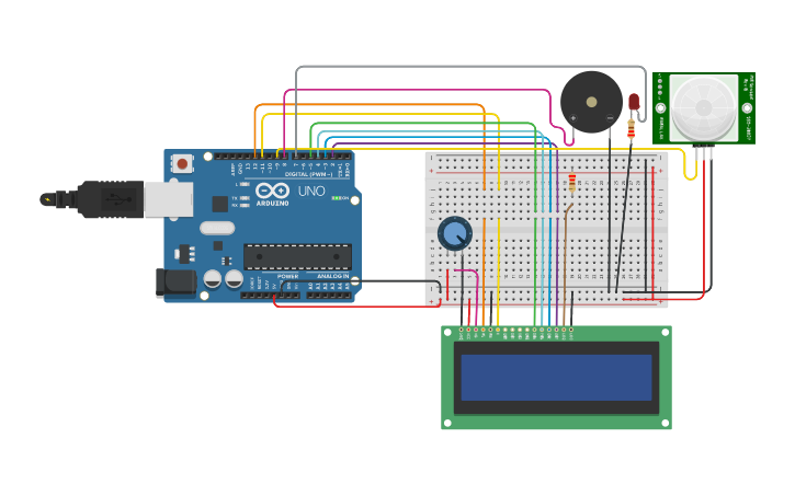 Circuit design PIF | Tinkercad