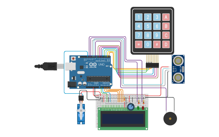Circuit design Projeto Final IOT - Tinkercad