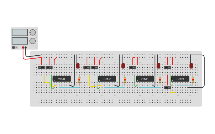 Circuit design ICs | Tinkercad