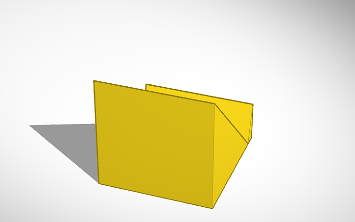 3D design Support pour Smartphone - Tinkercad