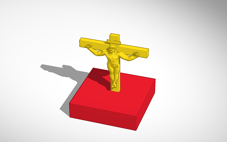 3D design jesus - Tinkercad