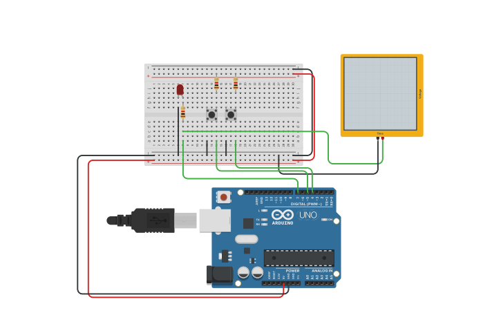 Circuit design Project 4 - Tinkercad