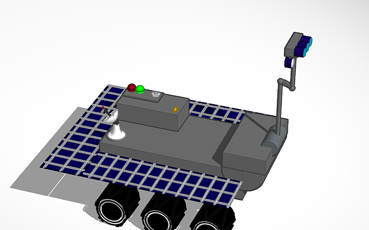 3D design Rover | Tinkercad
