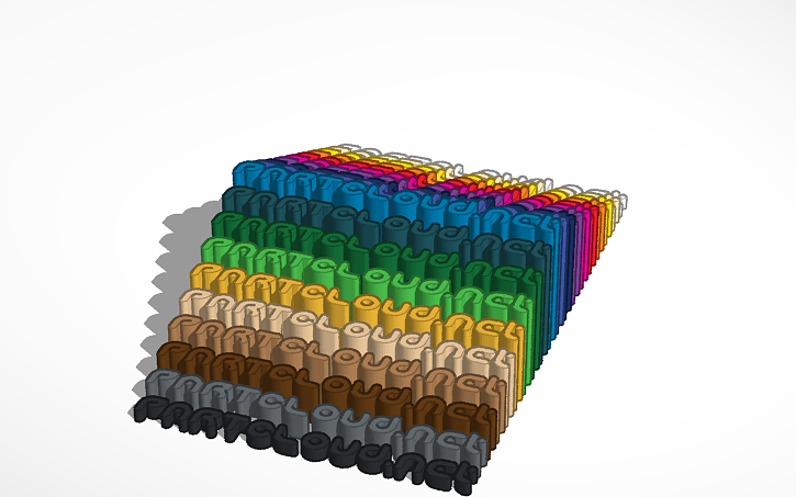 3D design Colors | Tinkercad