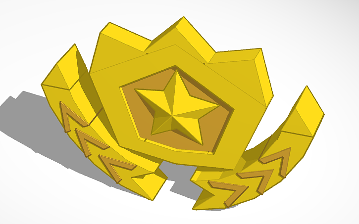 3d Design Battlestar Fortnite Tinkercad - 