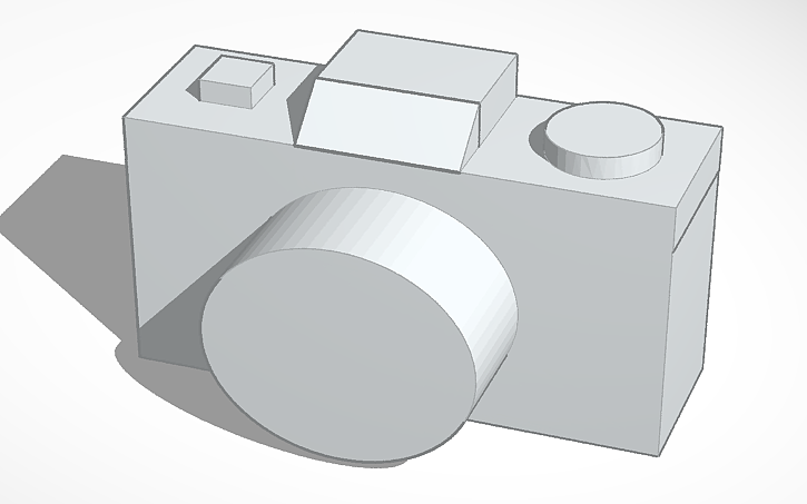 3D design camara - Tinkercad