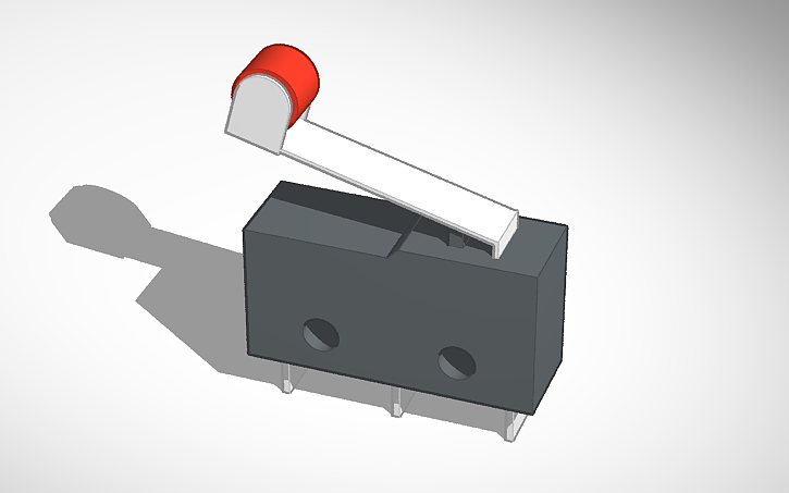 3D design Limit Switch - Tinkercad