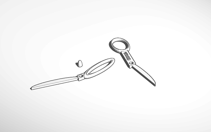 3D design Scissors2015 | Tinkercad