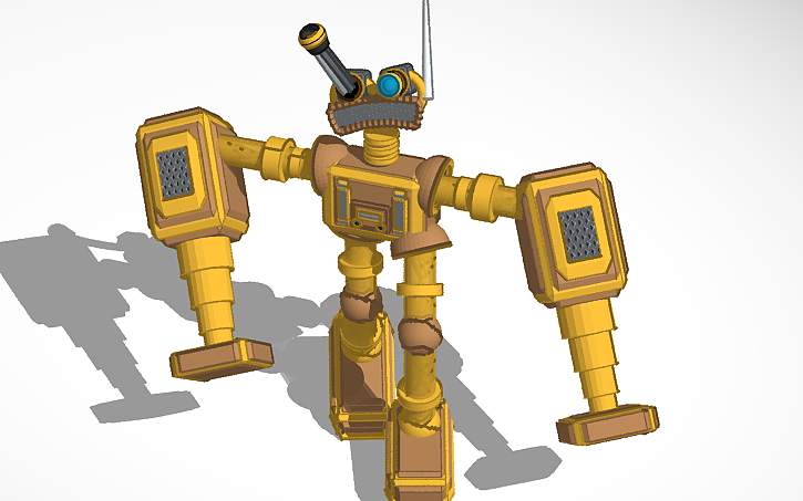 Mech epic Wubbox (T-Pose)