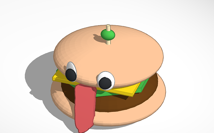 Durr Burger Tinkercad