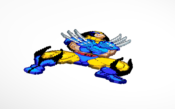 Wolverine - Pixel Art