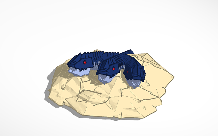 3D design The Sand Hydra - Tinkercad