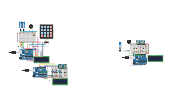 Circuit design Game Arduino Board - Tinkercad