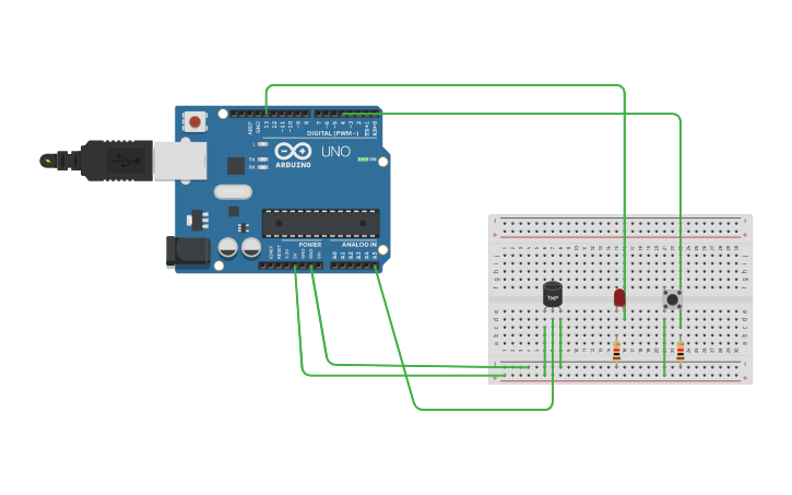Circuit design Lab 1 - Introduction to Arduino - Tinkercad