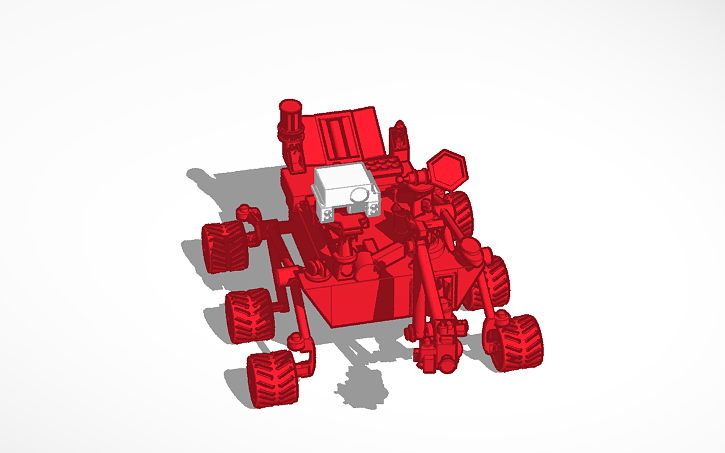 3D design MARS Rover | Tinkercad