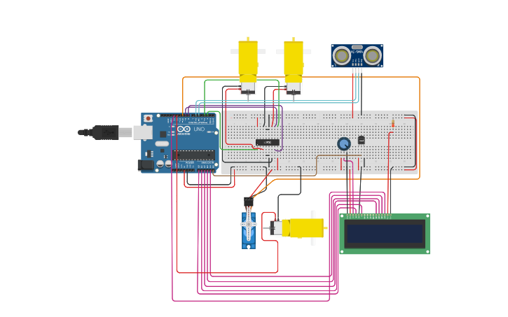 Circuit design Número 1 | Tinkercad