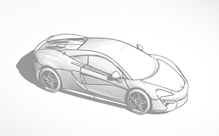 3D design CAR - Tinkercad