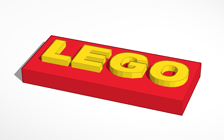 Lego Logo 3d Tinkercad Lego Logo 3d Tinkercad