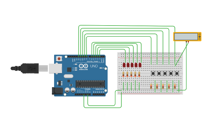 Circuit design ciclo for | Tinkercad