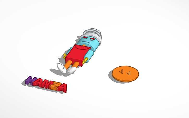 3D design Perso Hamza - Tinkercad