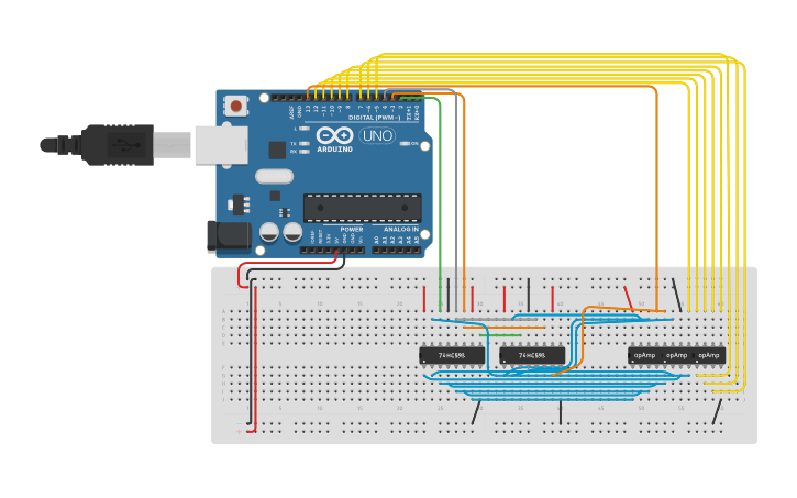 Circuit design arduino eeprom programmer - Tinkercad