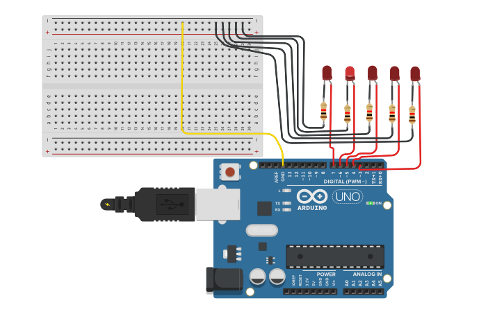 Circuit design 3D - 5E - Tinkercad