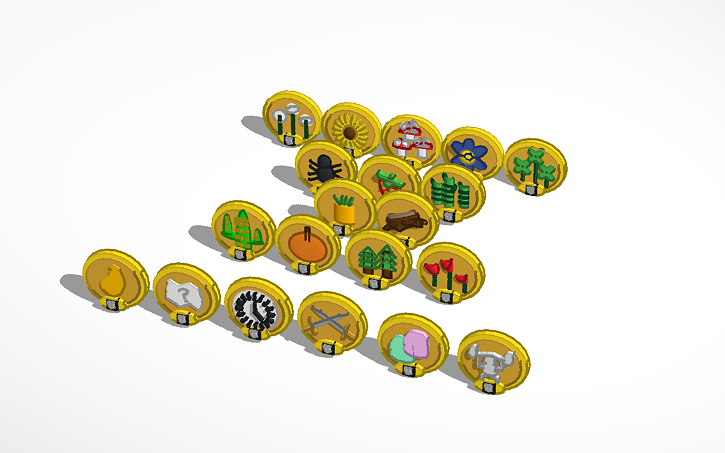 Bee Swarm Simulator Badges Ace Tinkercad