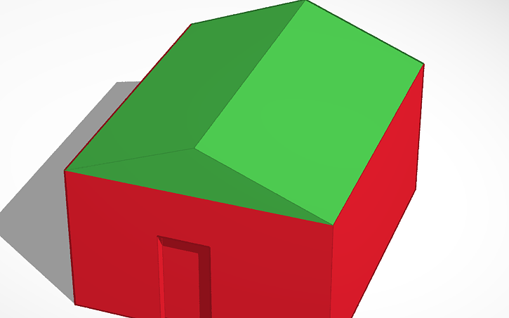 Basic House Tinkercad