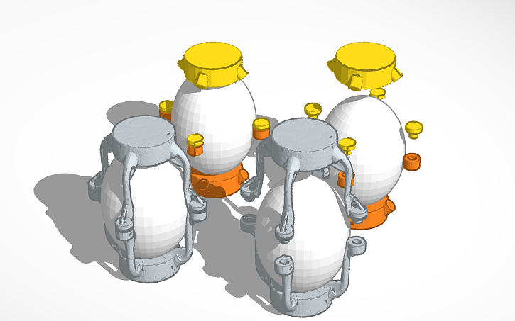 3D design Generative Egg Drop - Tinkercad