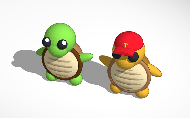 3D design Make a Friend for Tod the Turtle My Entry!!! Toby the ...
