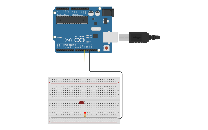 Hola mundo Arduino | Tinkercad