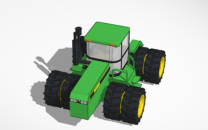 3D design 1991 John Deere 8960 - Tinkercad