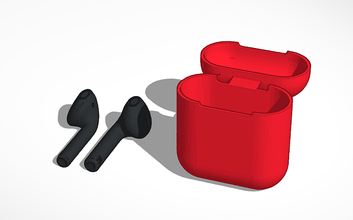 3d Design Air Pods Tinkercad