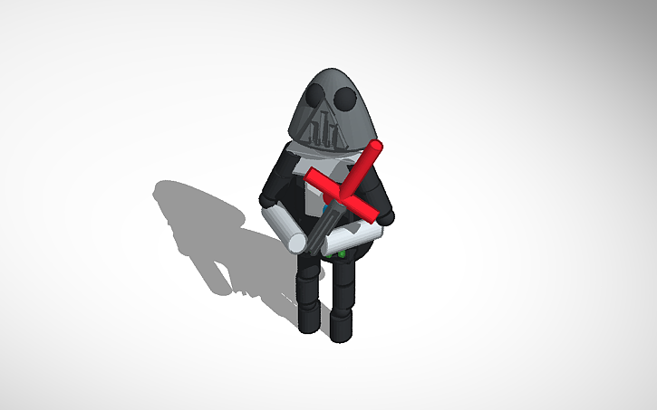 3D design Dart Vaider - Tinkercad