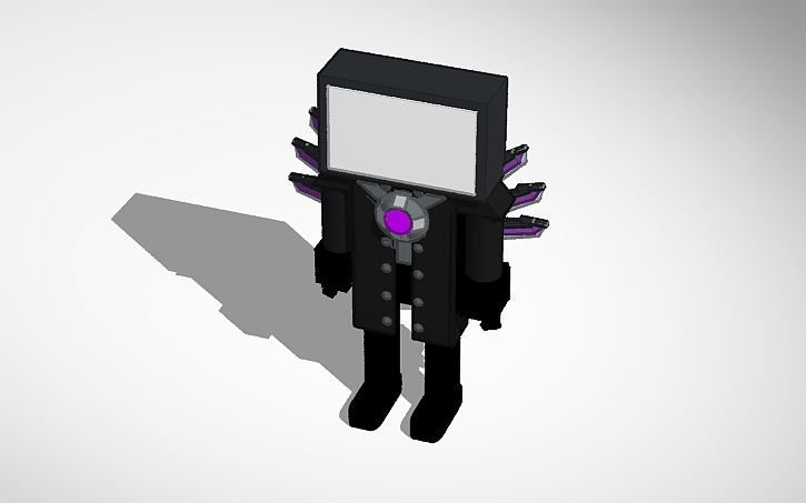 3D design Scientifically Accurate Titan TV Man - Tinkercad