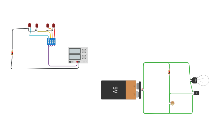 Circuit design Ejercico 4 - Tinkercad