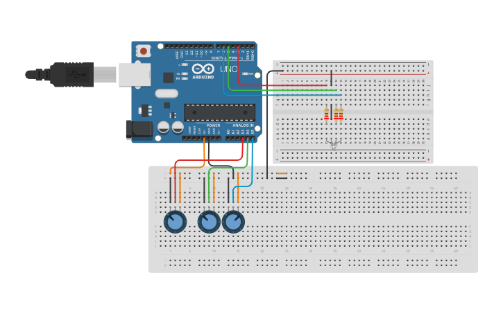 Circuit design 9 | Tinkercad