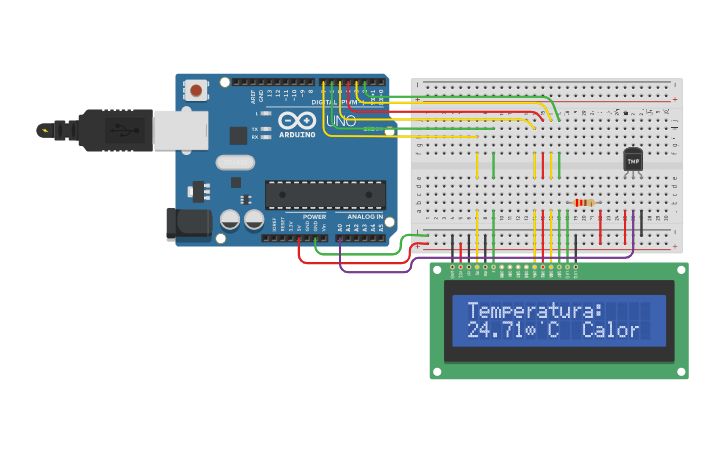 Circuit design Copy of Circuito sensor de temperatura con display LCD 2 ...