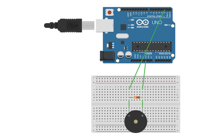 Circuit design Exercício 4 | Tinkercad