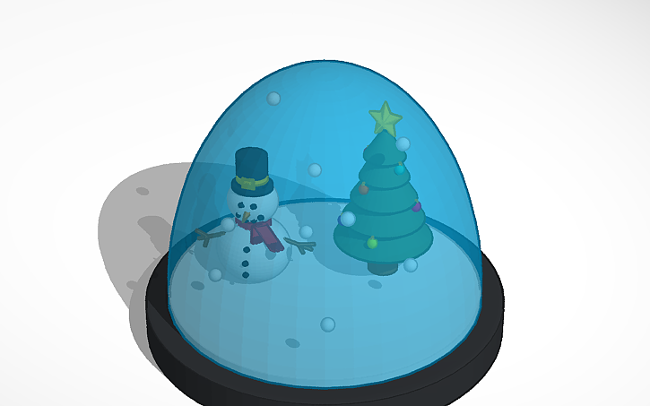 3D design Snow globe | Tinkercad