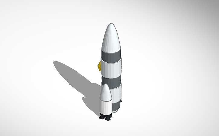 3D design Fusée Moon Camp Jules; Martin; Lilian; Capucine | Tinkercad