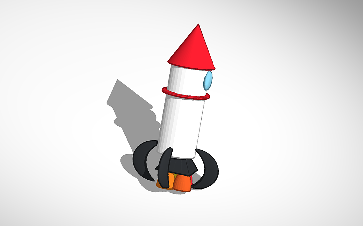 3D design Racheta | Tinkercad