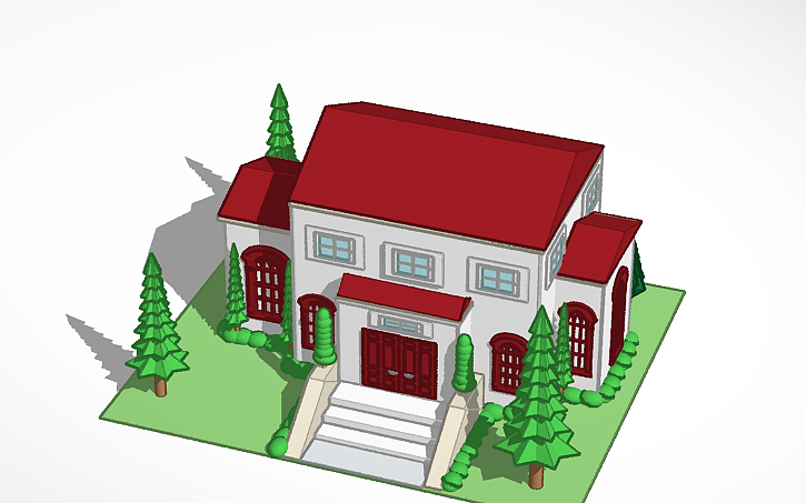 3D design Mansion (requested) | Tinkercad