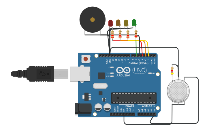 Circuit design Sth - Tinkercad