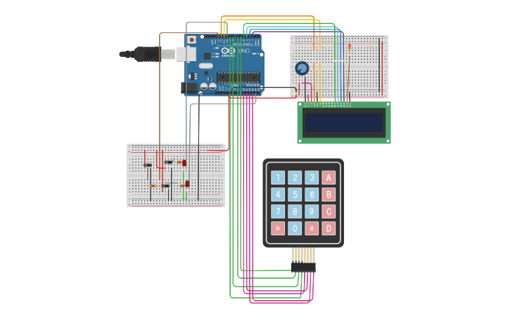 Circuit design TP1 | Tinkercad