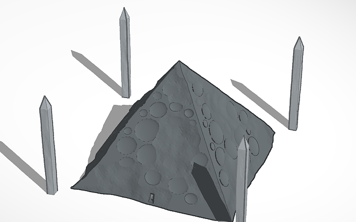 3D design ThunderCats Mumm Ra Pyramid - Tinkercad