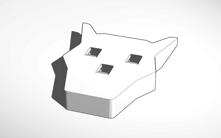 3D design whistle - Tinkercad