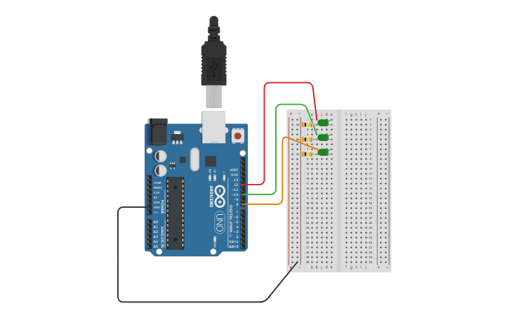Circuit design Arduino Lesson 2-Part 2 - Tinkercad