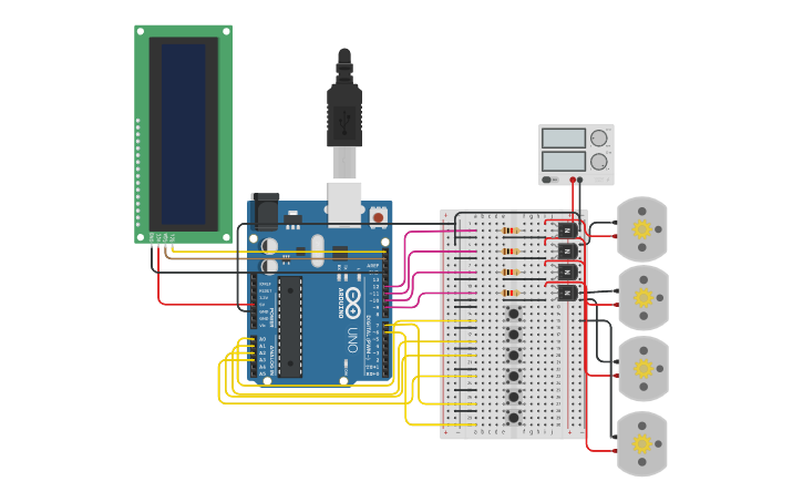 Circuit design Assignment 4-Atheer - Tinkercad