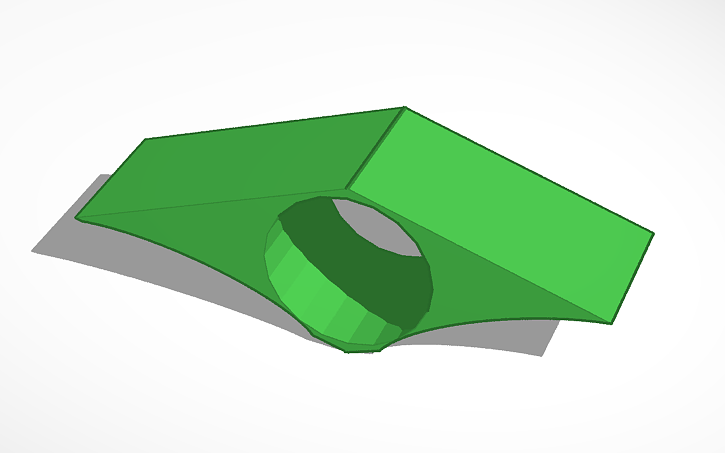 3D design Thumb book holder Tinkercad